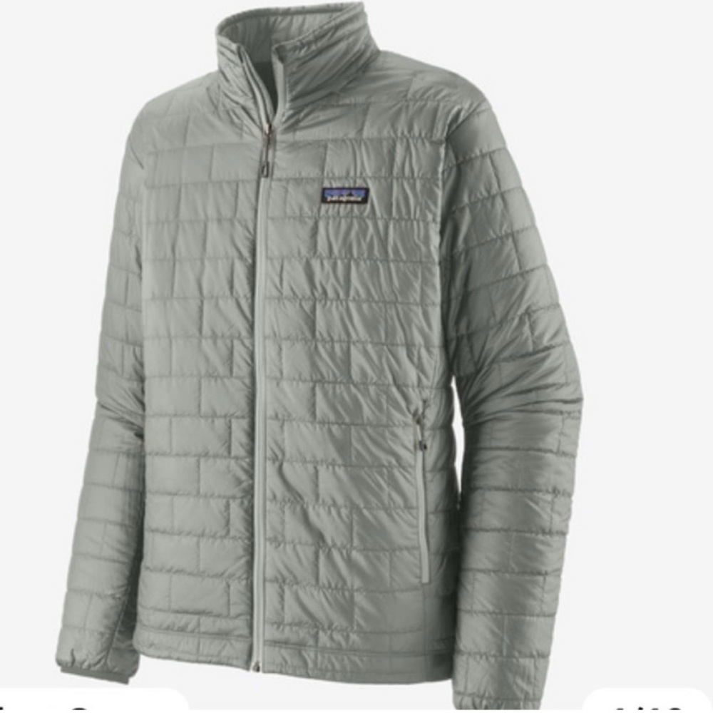 Patagonia Quilted Jacket in Sage Green